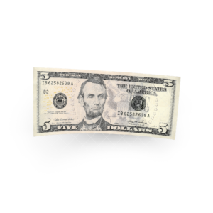 5 dollar bills