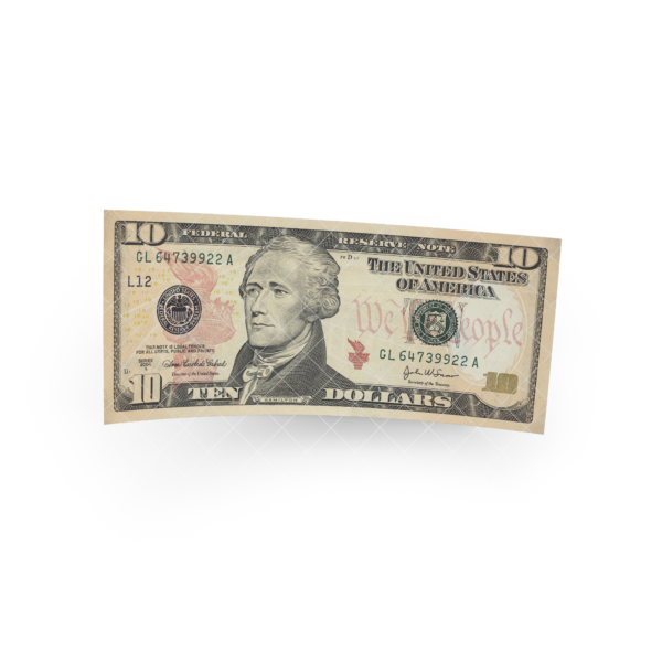 10 dollar bills