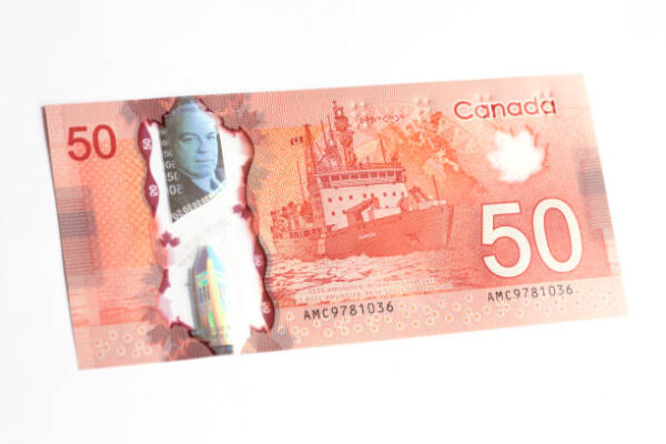 50 Canadian Dollar Bills - Image 2